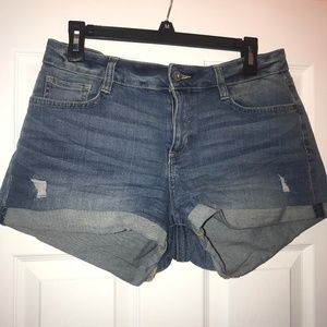 Juniors Denim Short Shorts